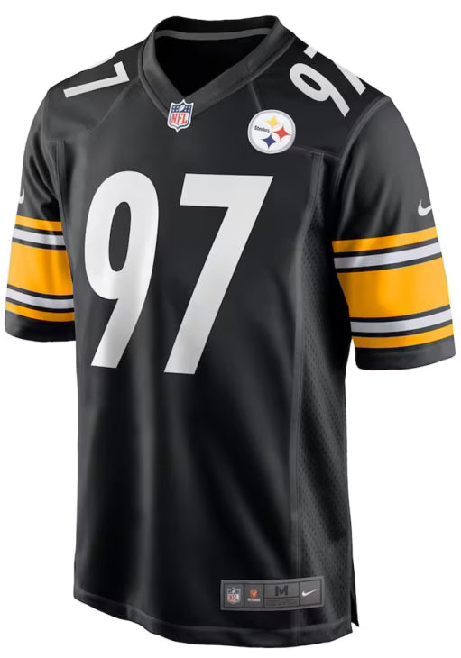 Cameron Heyward Pittsburgh Steelers Black HOME GAME Football Jersey