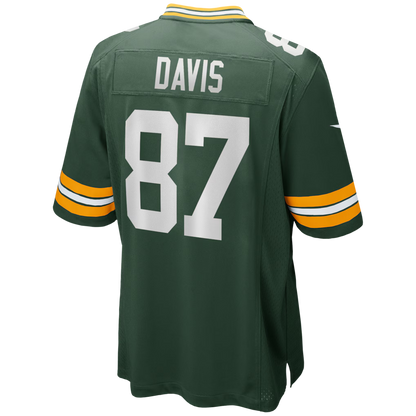 Men's Green Bay Packers Willie Davis Green Game Retired Player Jersey